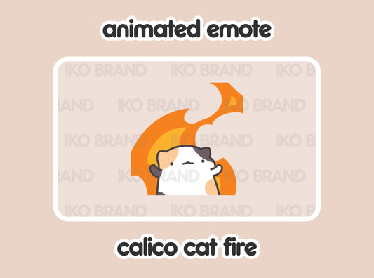Calico Cat Fire