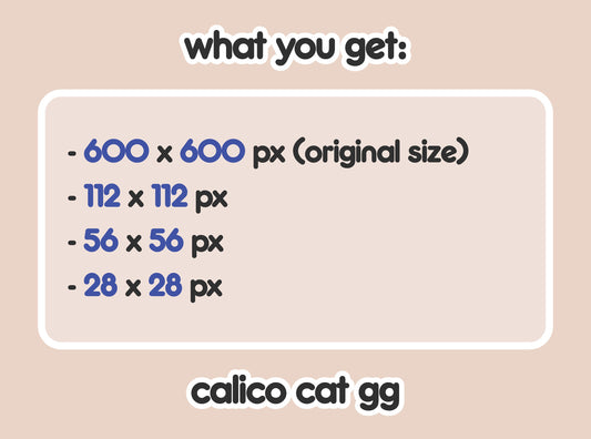 Calico Cat GG