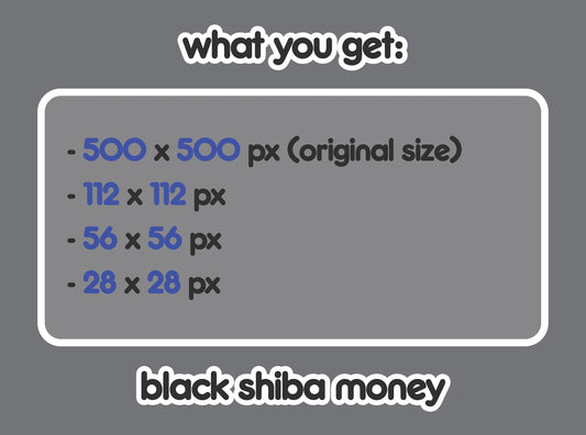 Black Shiba Rich Money Hype