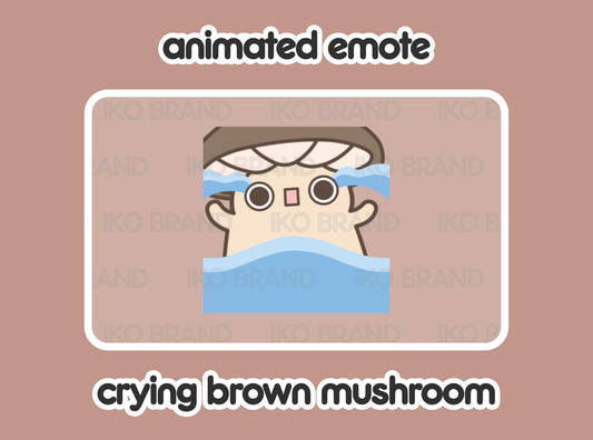 Crying Brown Mushroom