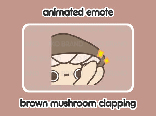 Brown Mushroom Clapping