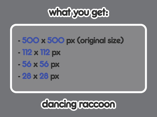 Dancing Raccoon