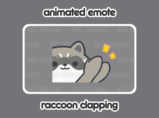 Raccoon Clapping