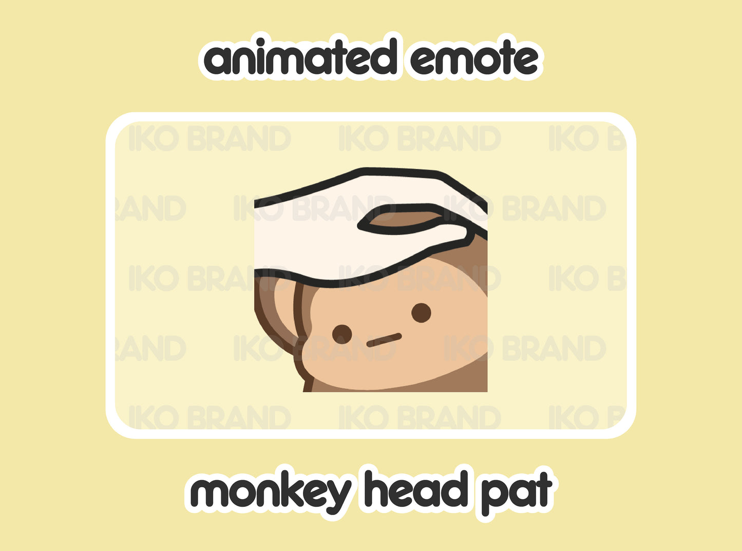 Monkey Head Pat