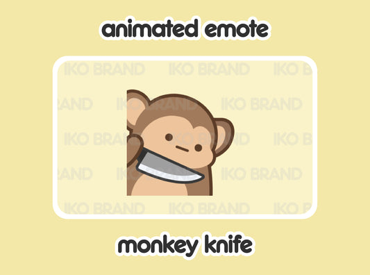 Monkey Evil Knife Stabbing