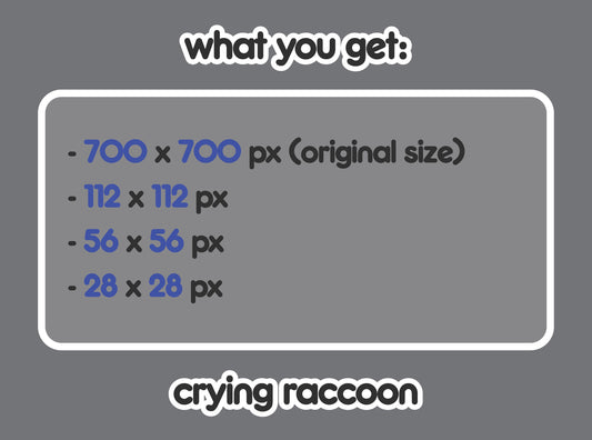 Crying Raccoon