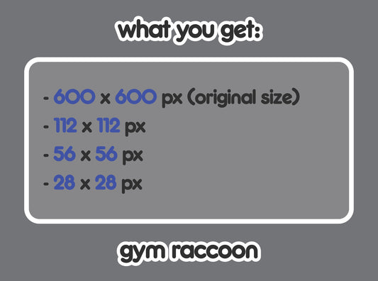 Gym Raccoon