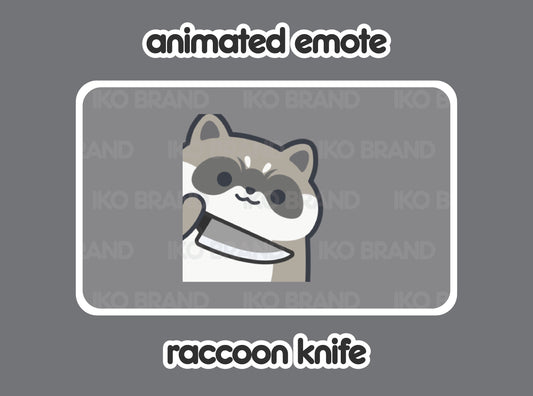 Raccoon Evil Knife Stabbing
