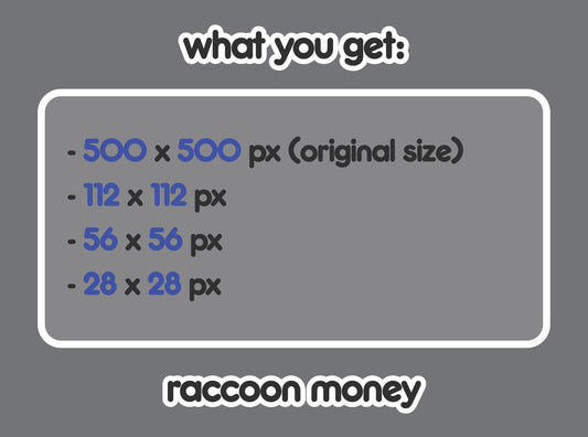 Raccoon Rich Money Hype