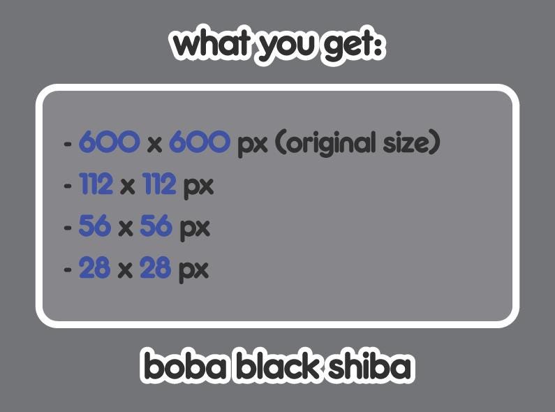 Black Shiba Boba