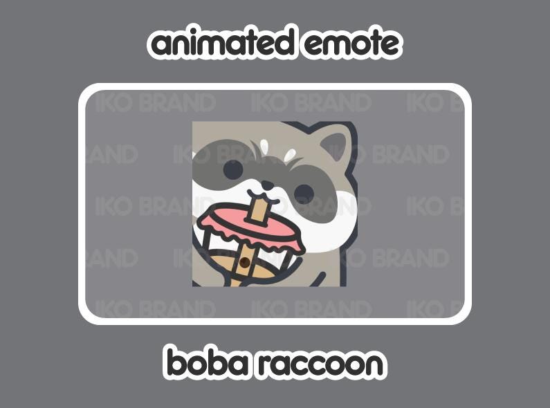 Raccoon Boba