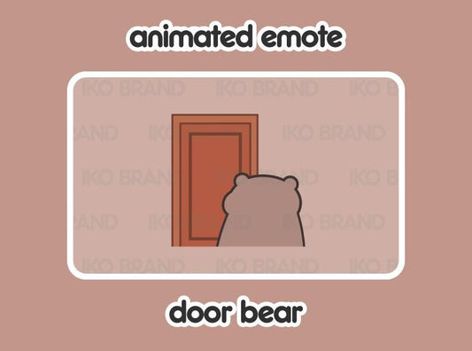 Bear Door Leaving