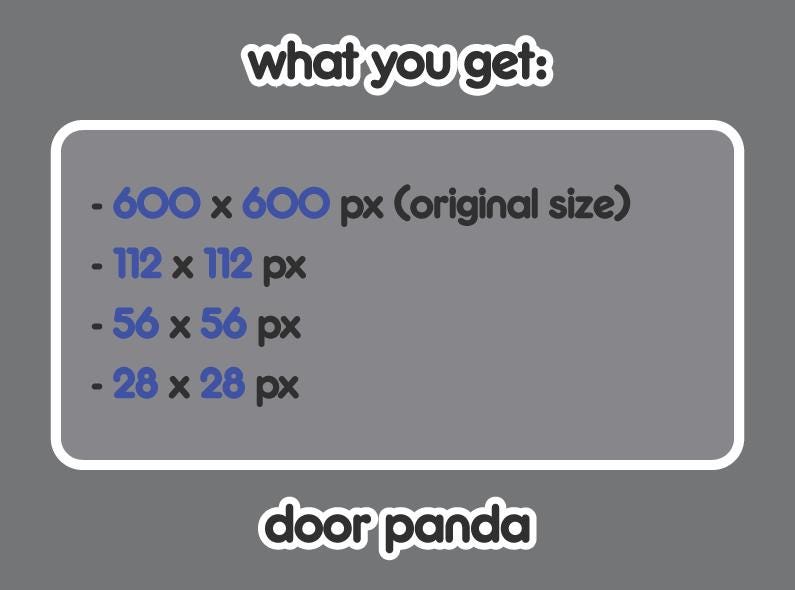 Panda Door Leaving