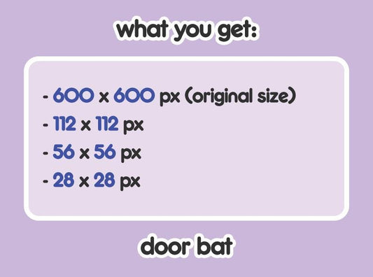 Bat Door Leaving