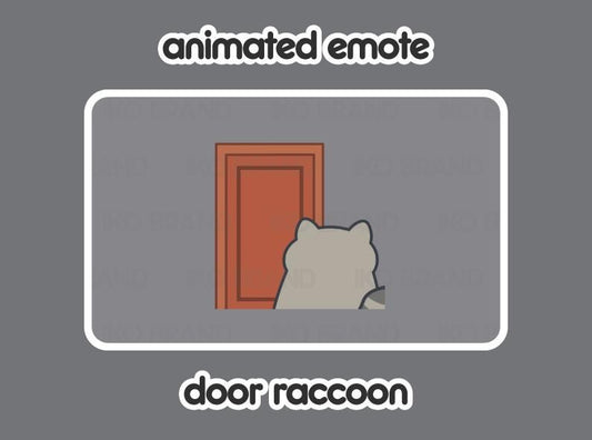 Raccoon Door Leaving