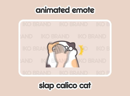 Calico Cat Slap