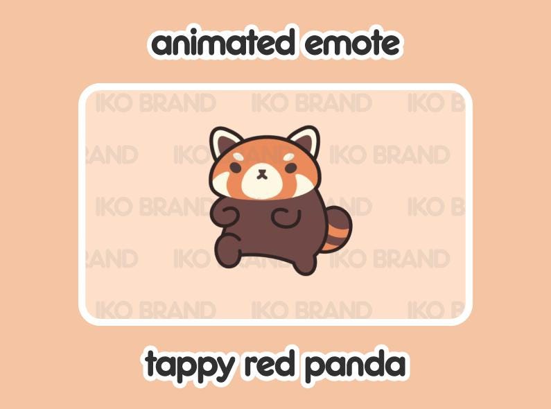 Red Panda Tippy Taps