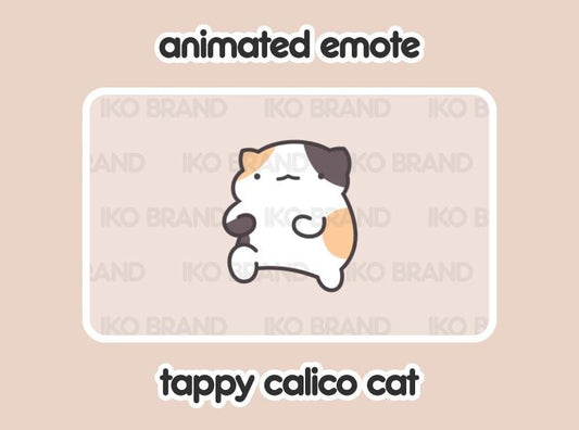 Calico Cat Tippy Taps