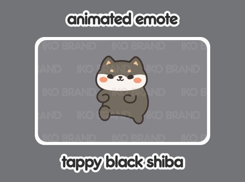 Black Shiba Tippy Taps