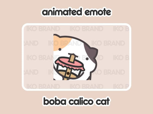 Calico Cat Boba