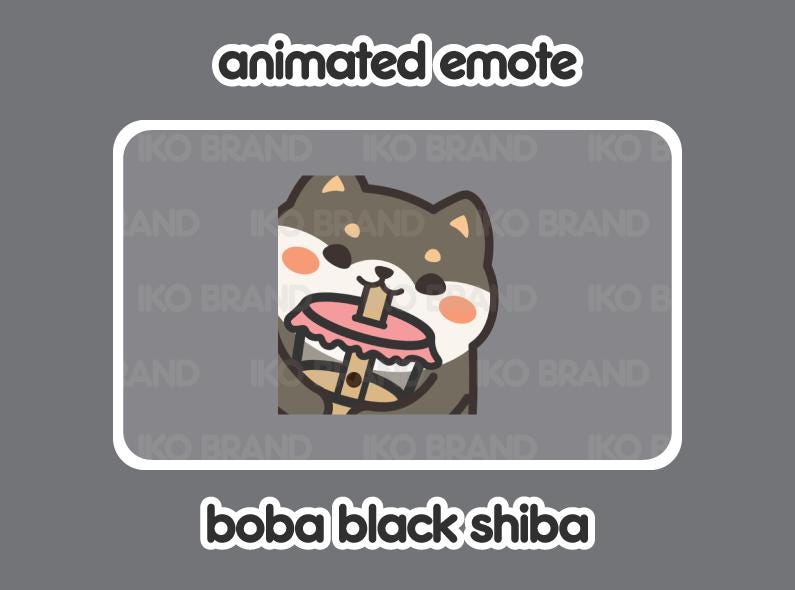 Black Shiba Boba