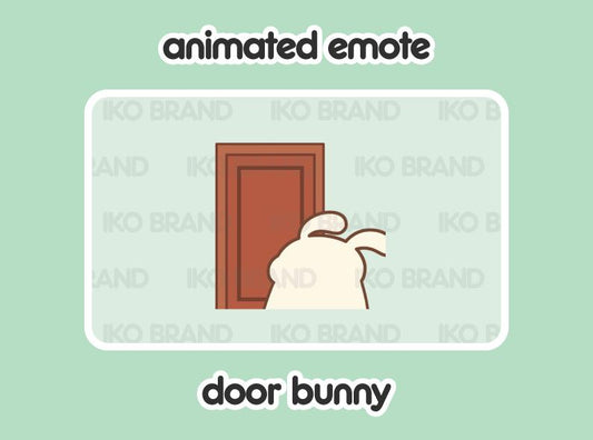 Bunny Door Leaving