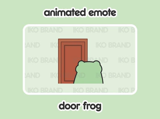 Frog Door Leaving