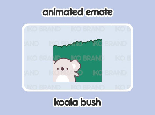 Koala Hiding Bush
