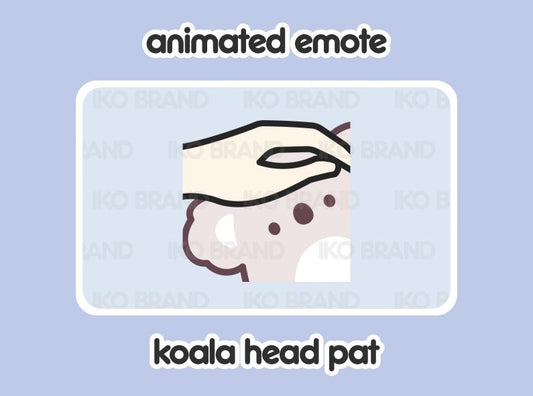 Koala Head Pat