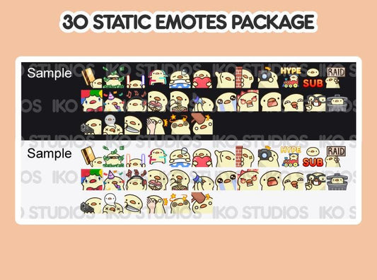 Duck Mega Static Emote Bundle