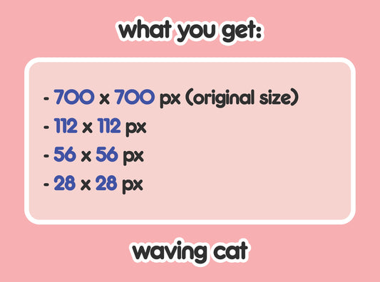 Cat Waving