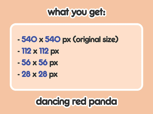 Dancing Red Panda