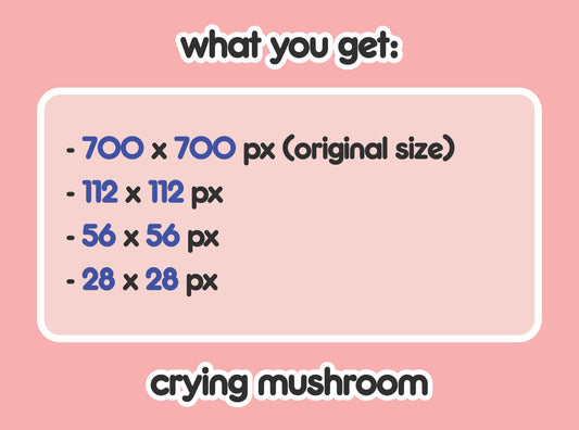 Crying Mushroom