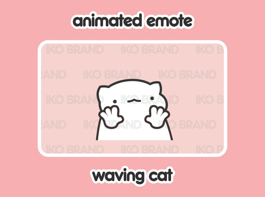Cat Waving