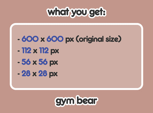 Gym Bear