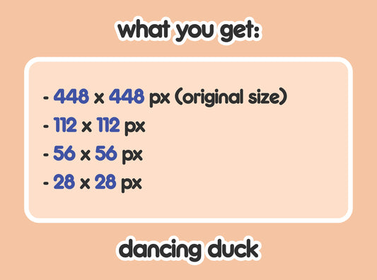Dancing Duck