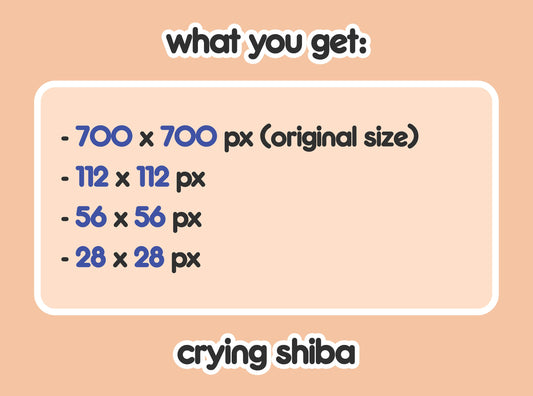 Crying Shiba Inu