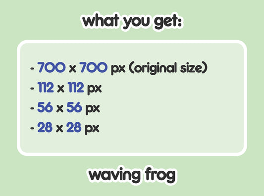 Frog Waving