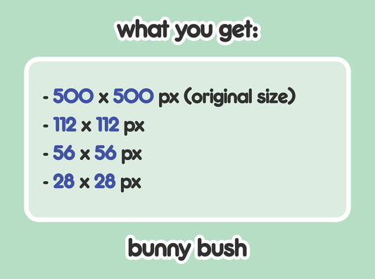 Bunny Hiding Bush