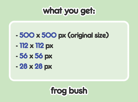 Frog Hiding Bush