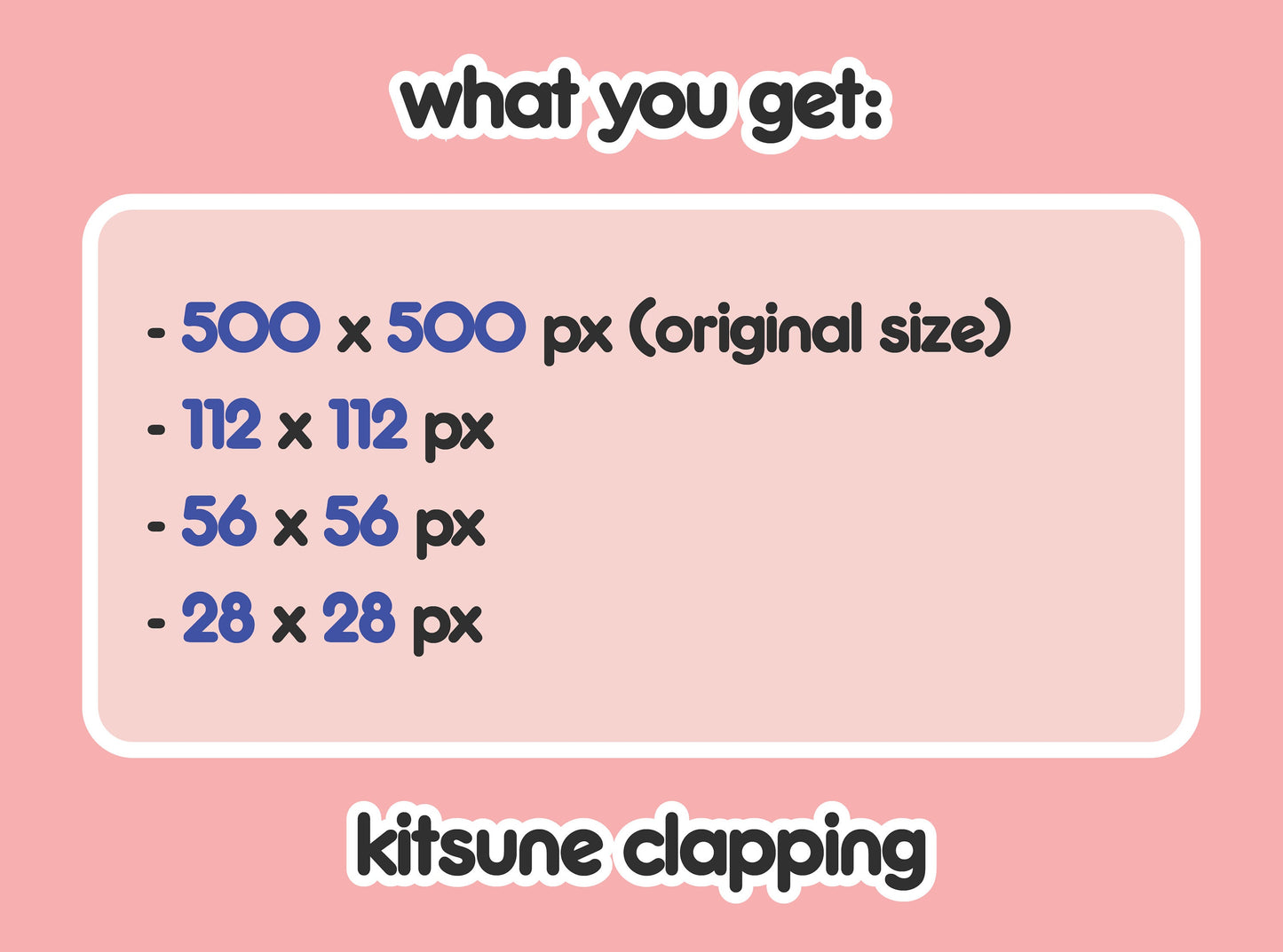 Kitsune Clapping