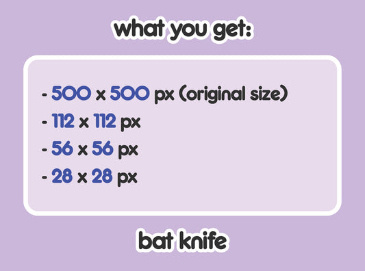 Bat Evil Knife Stabbing