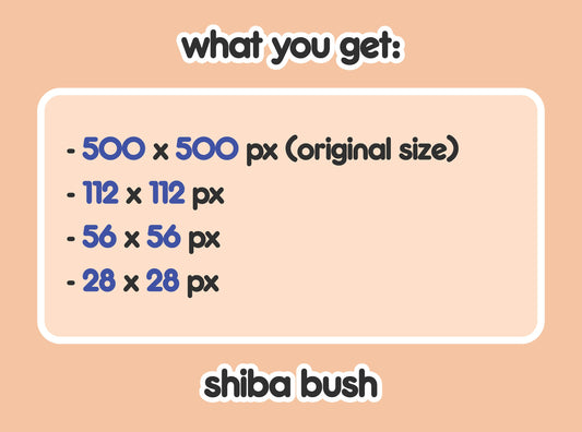 Shiba Hiding Bush