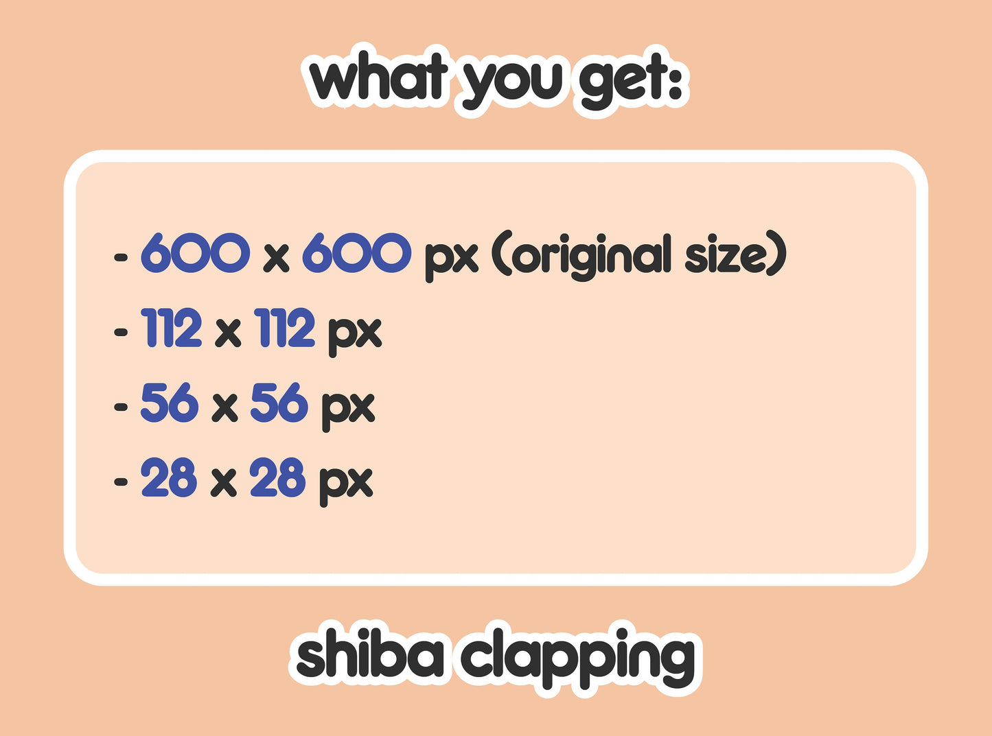 Shiba Clapping