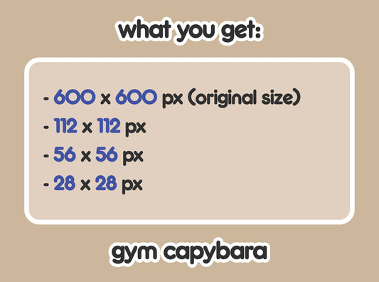 Gym Capybara