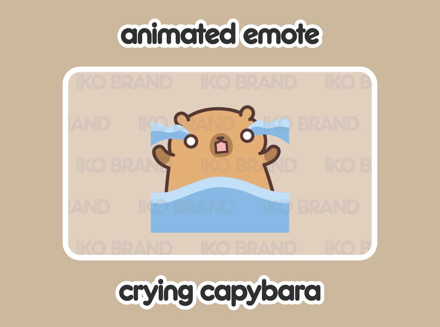 Crying Capybara