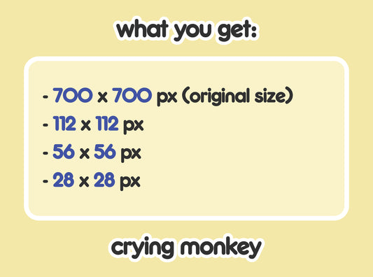 Crying Monkey