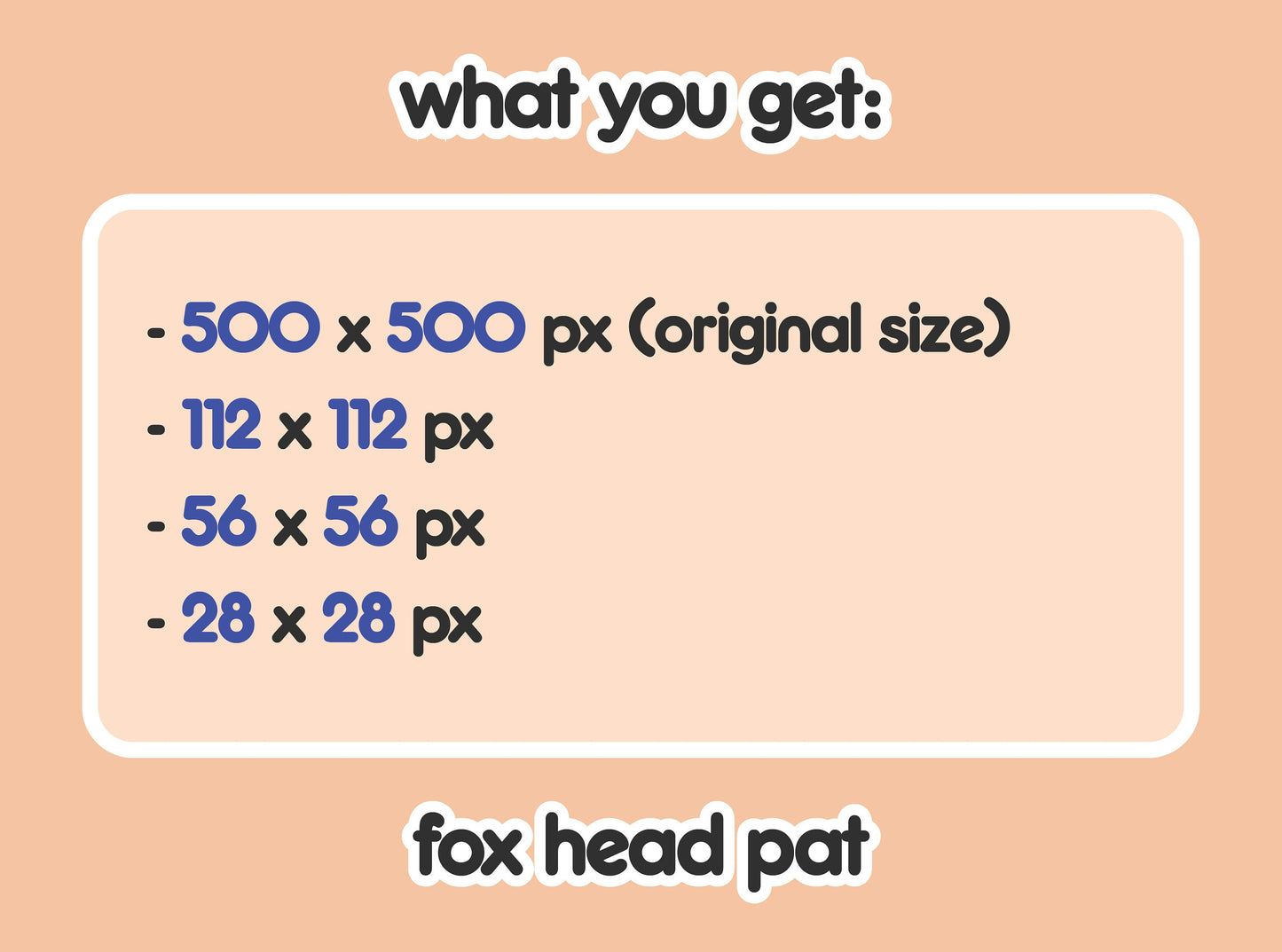Fox Head Pat