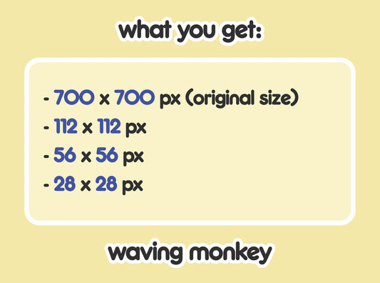 Monkey Waving