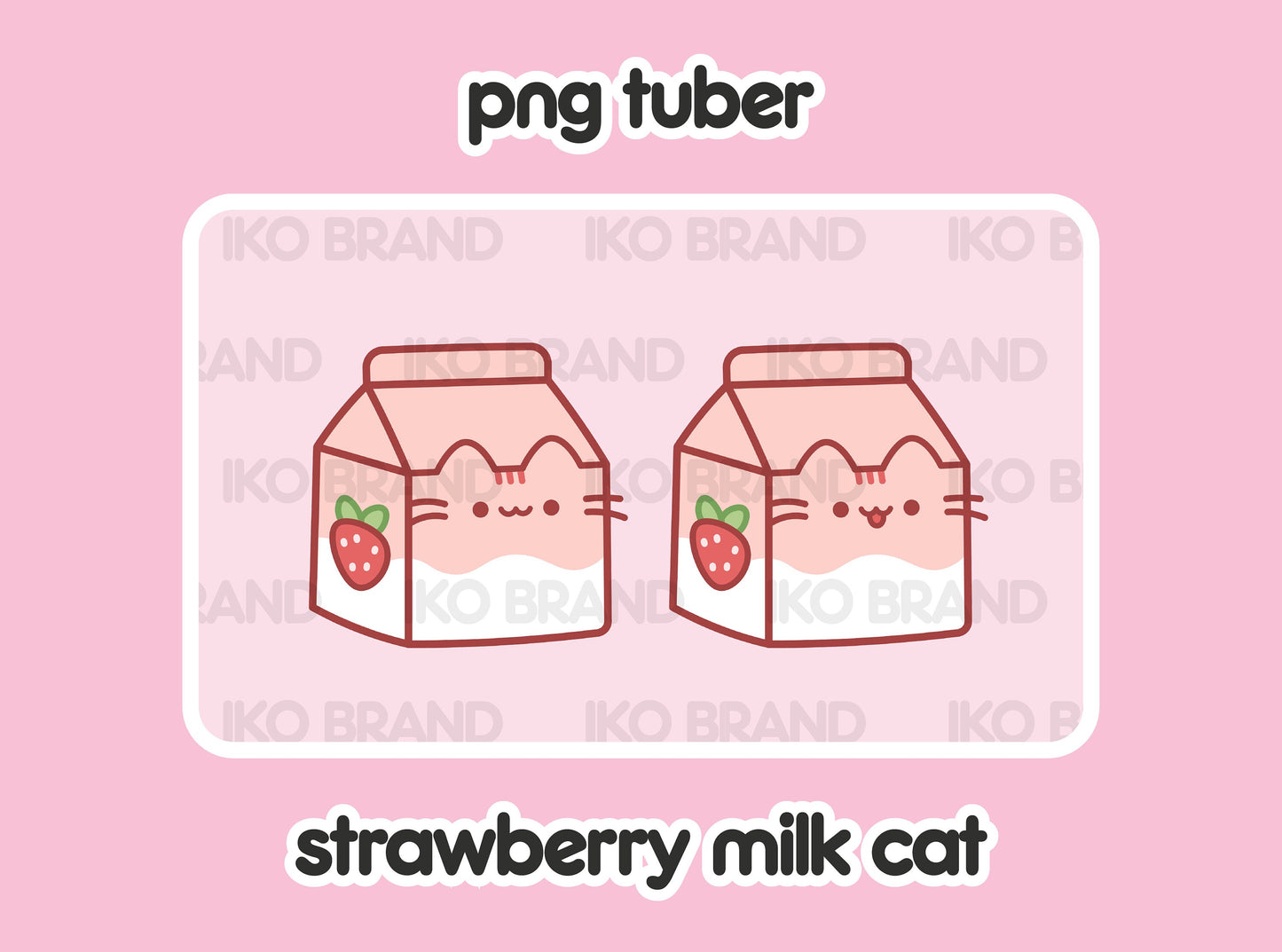Strawberry Milk Cat